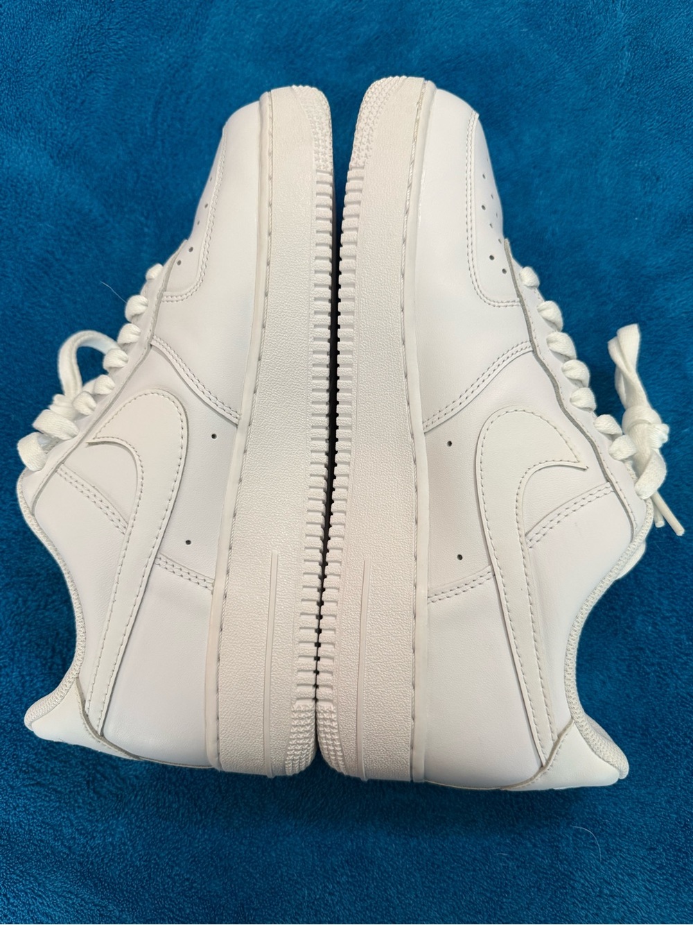Nike Air Force 1 white sneakers Men's size 9 women’s 10.5